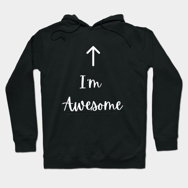 I'm Awesome Tshirt Tee Shirt Hoodie by Puniverse Creations